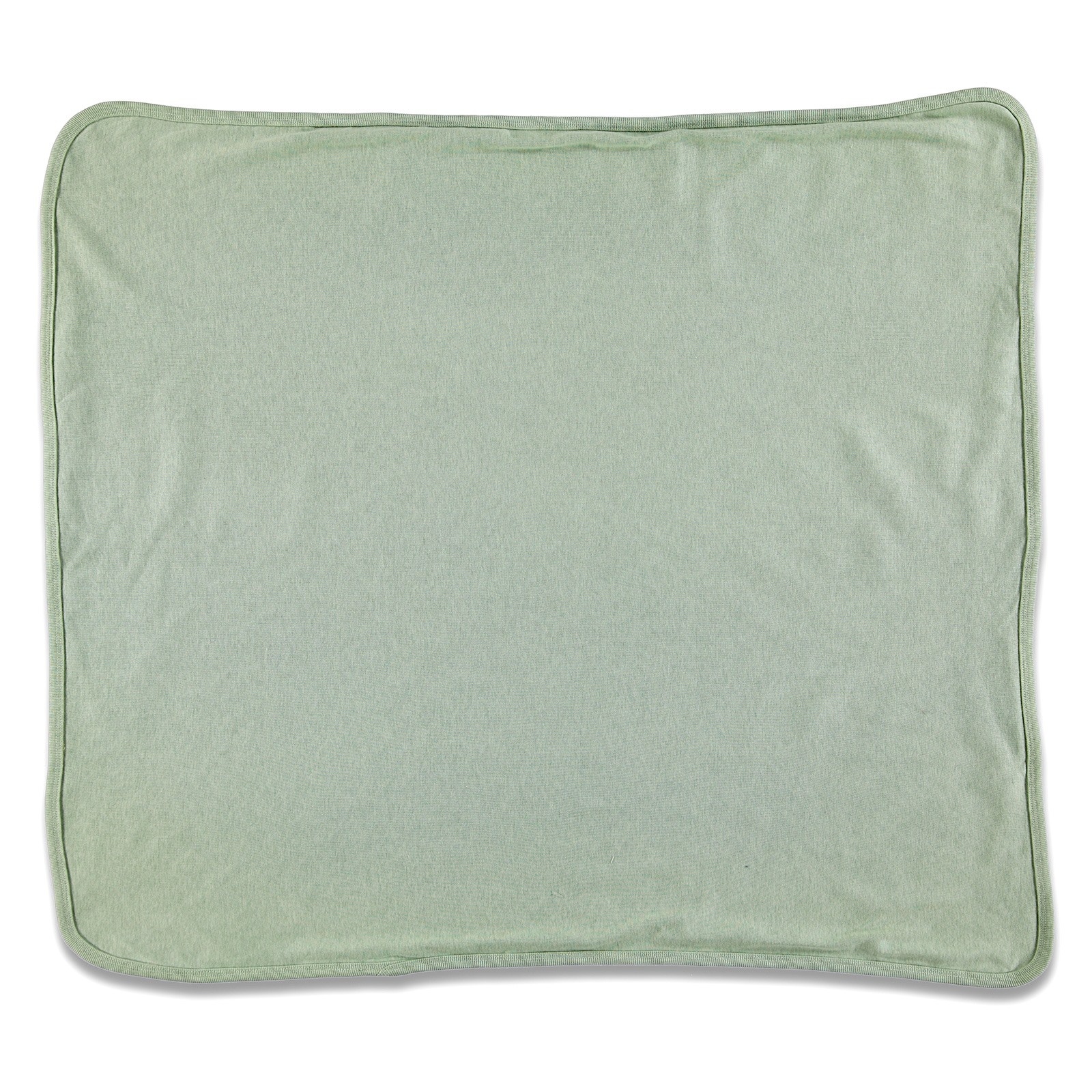 Antebies Baby Organic Green Woollen Rib Blanket