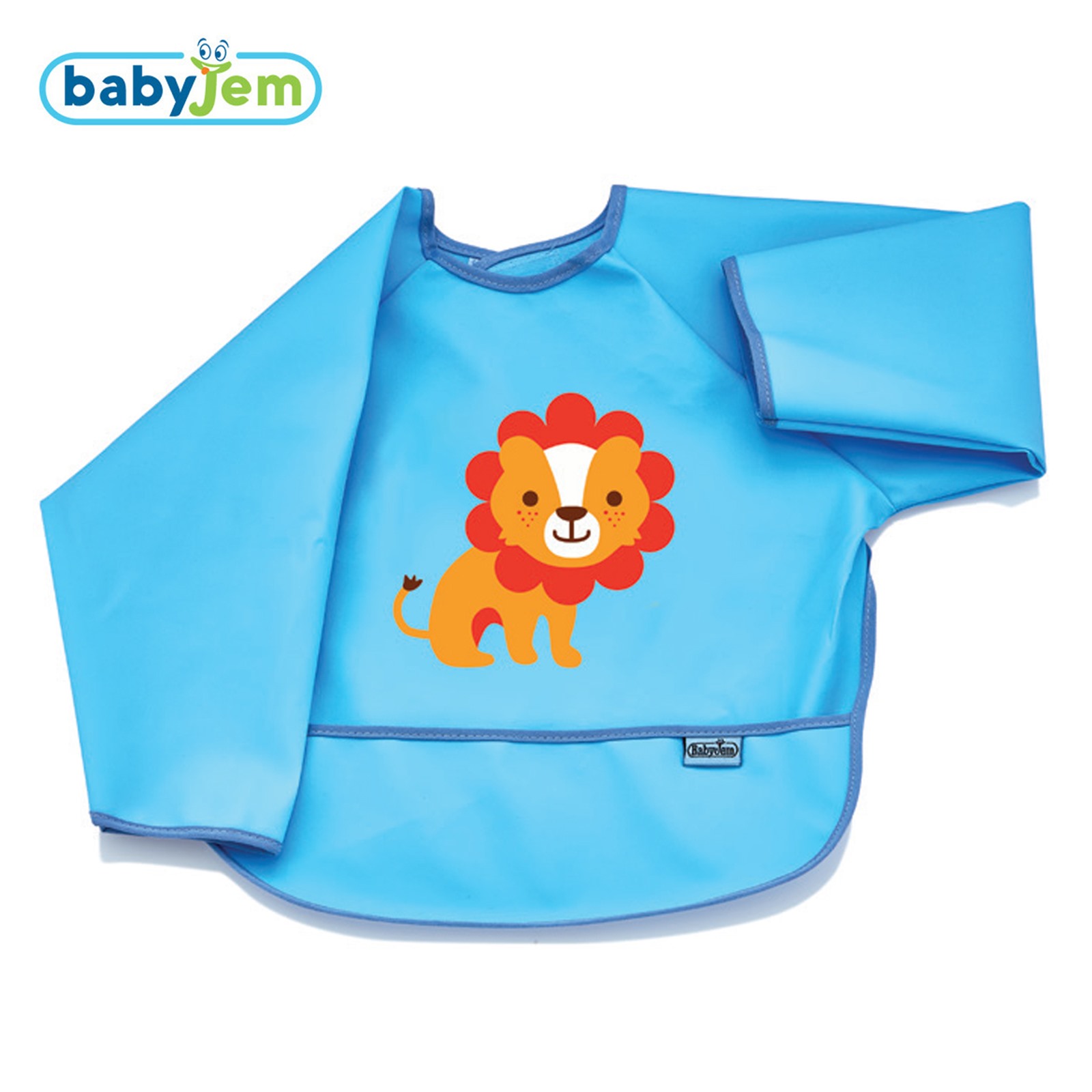 Babyjem Poli Sleeved Tarpaulin Baby Feeding Bib