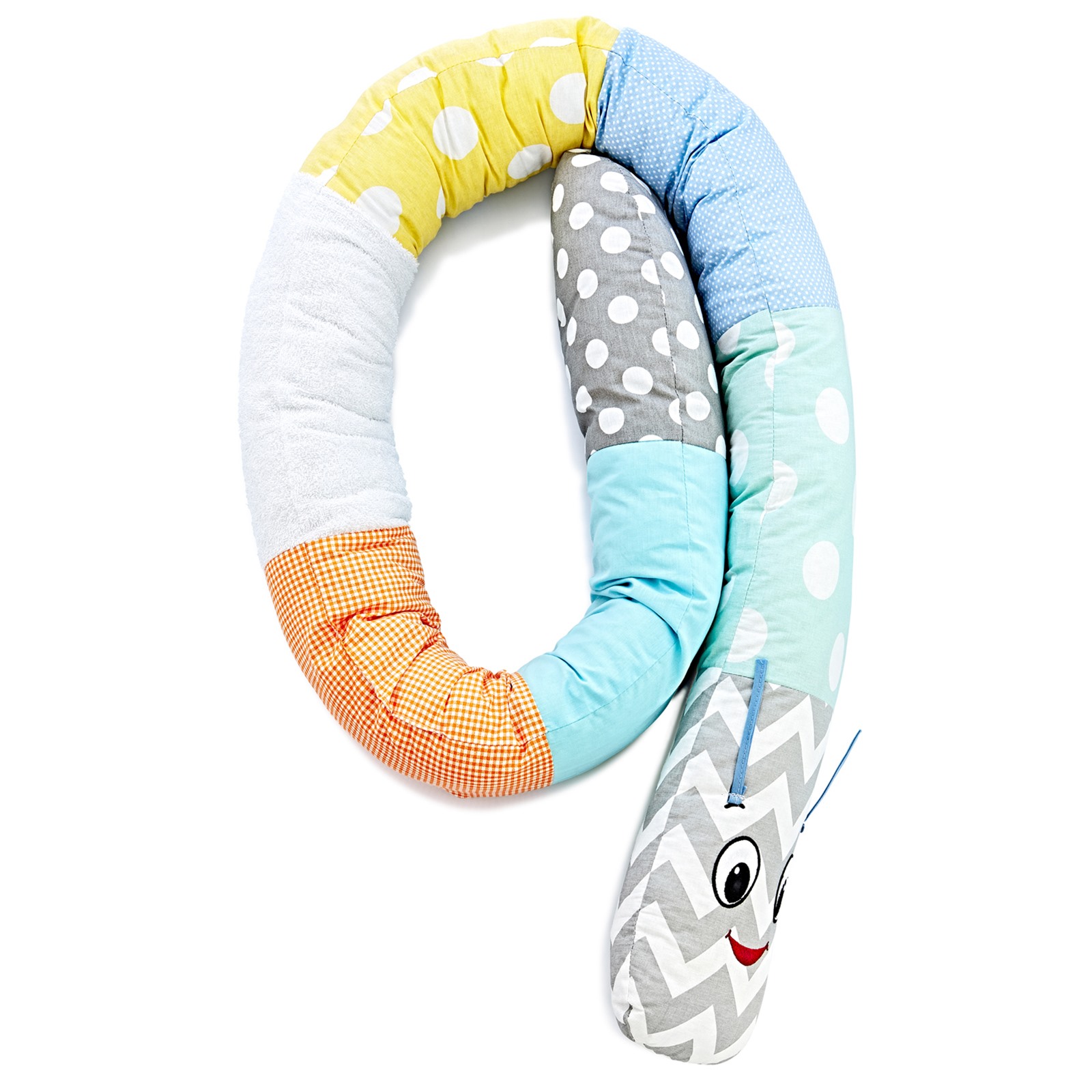 Babyjem Caterpillar Pillow Blue