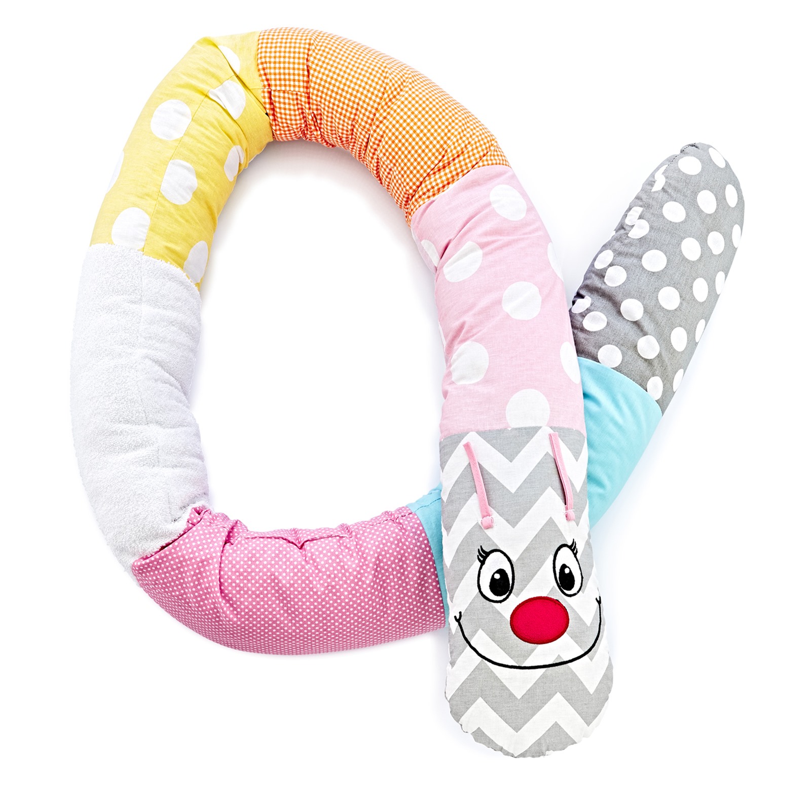Babyjem Caterpillar Pillow Pink