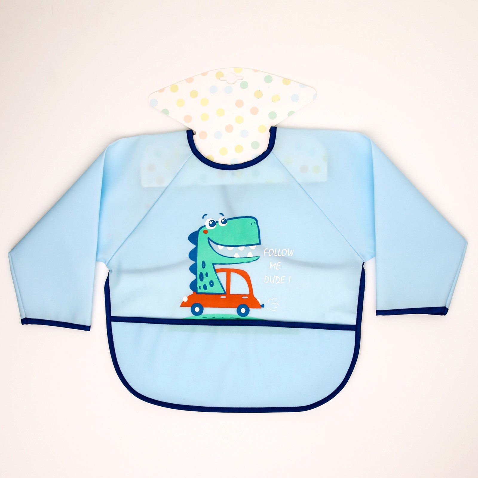 baby&me Poli Long Sleeve Baby Apron