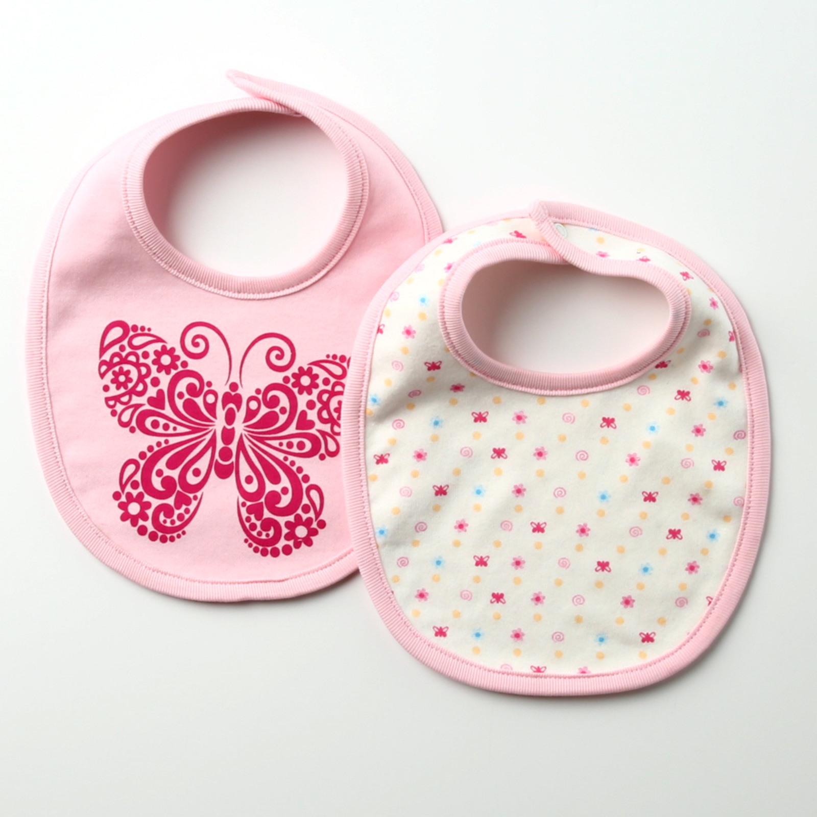 baby&me Patterned Baby Apron 2 pcs