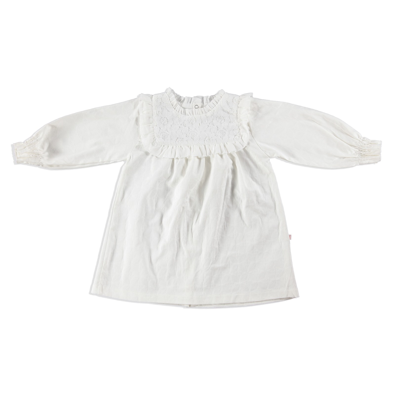 BabyZ Baby Girl Texture Lacy Detail Dress