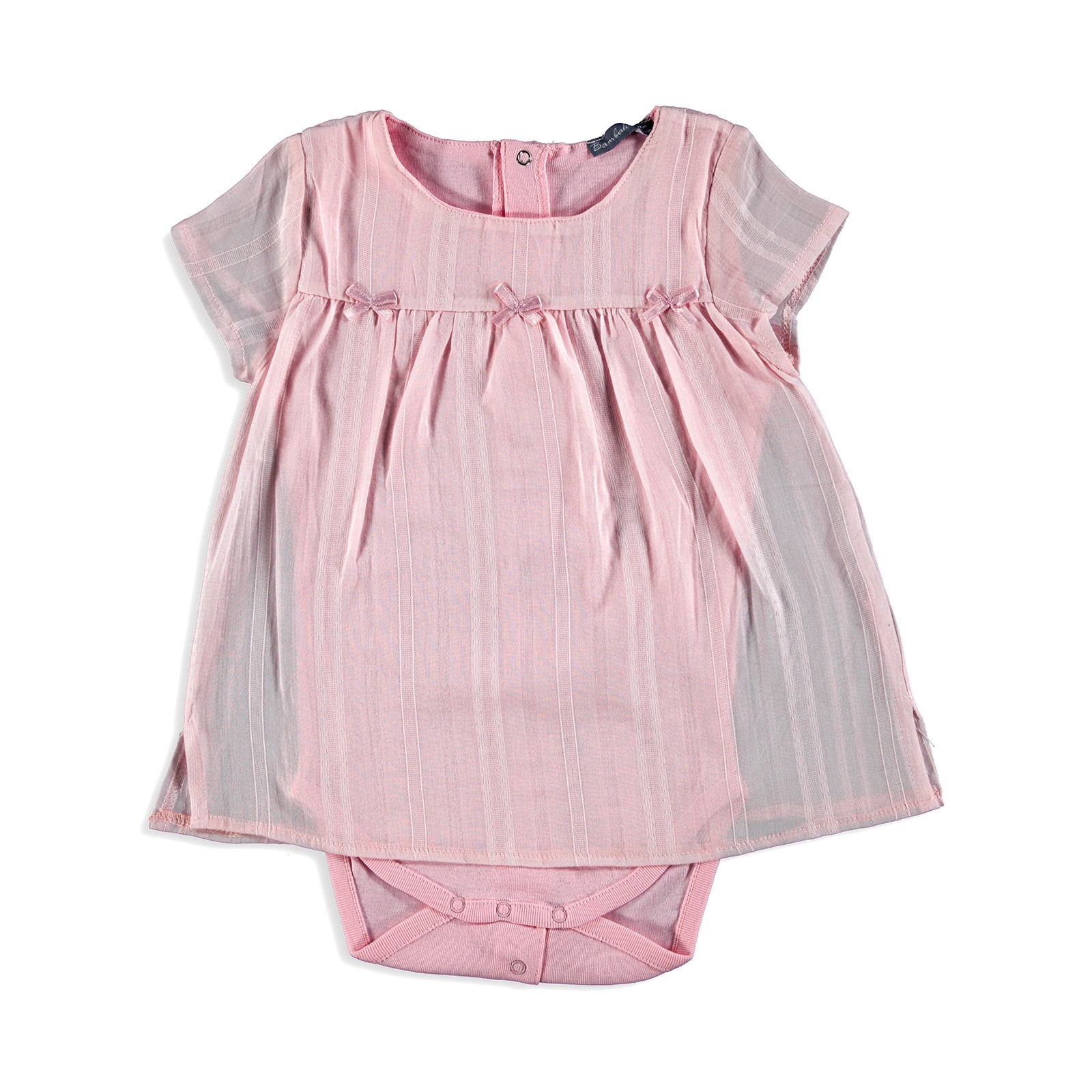 Bambaki Voile Baby Dress Bodysuit