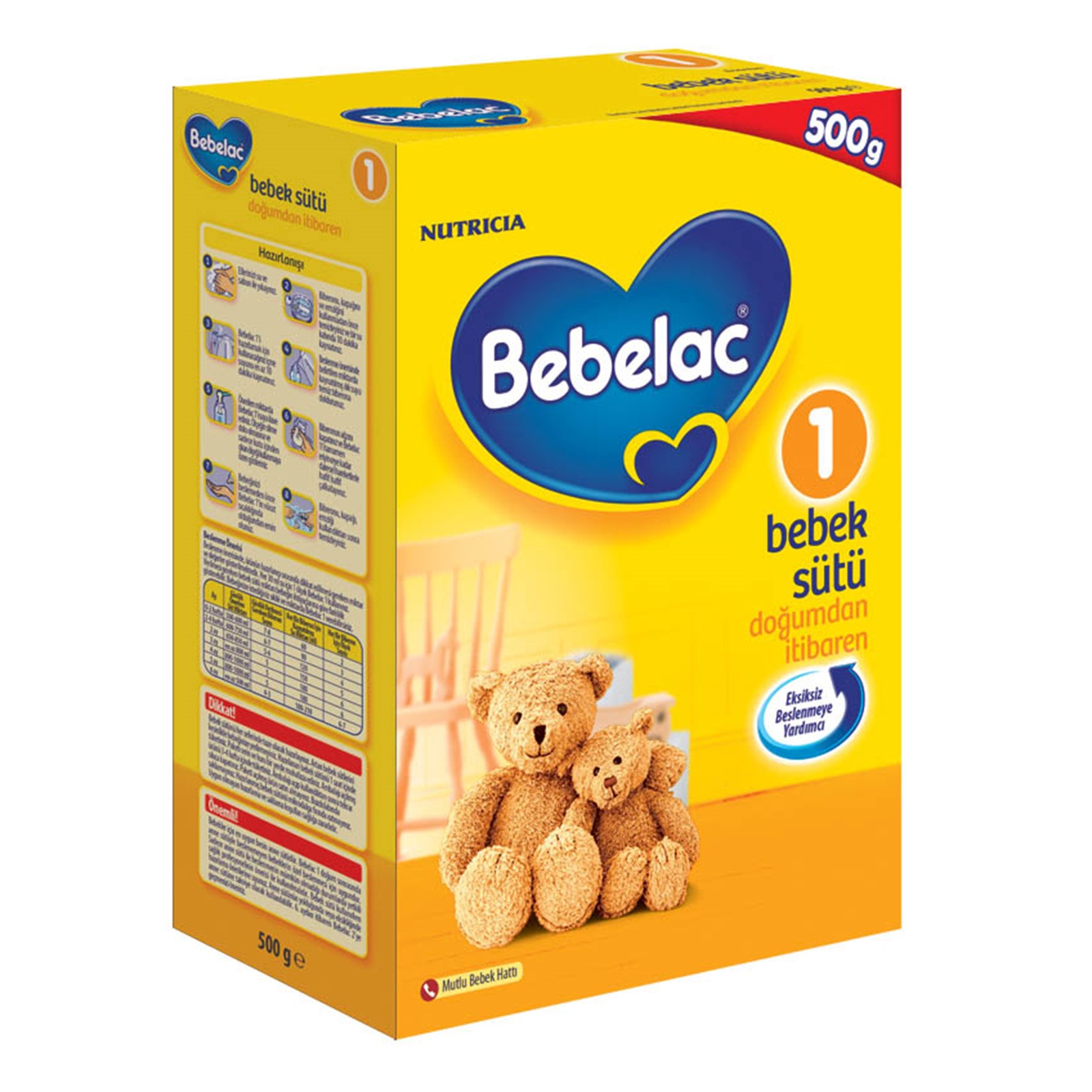 Bebelac 1 Feeding Bottle 500 gr