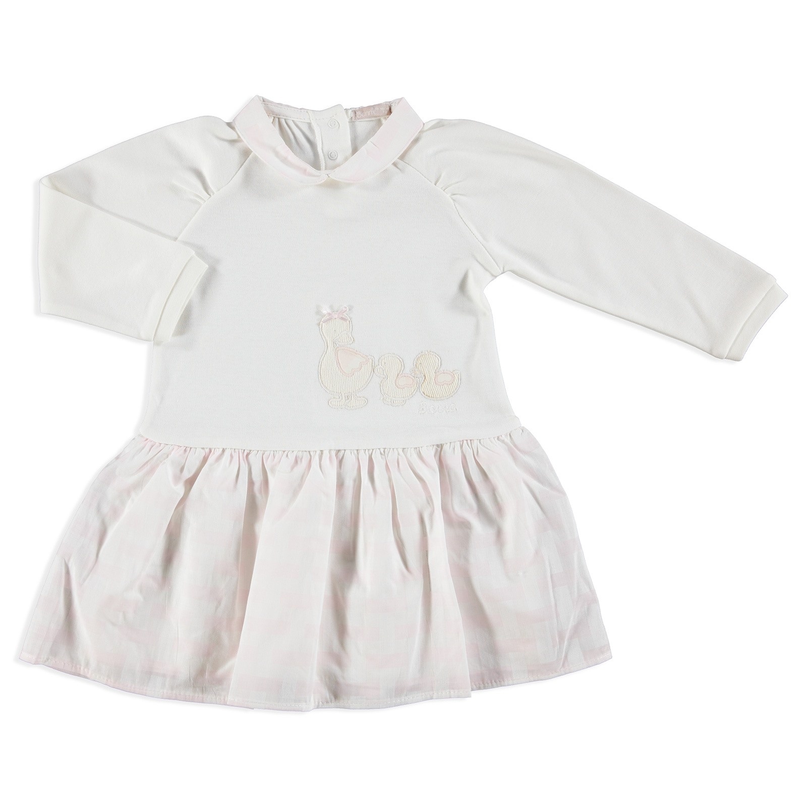 BONNE Duck Embroidered Baby Dress