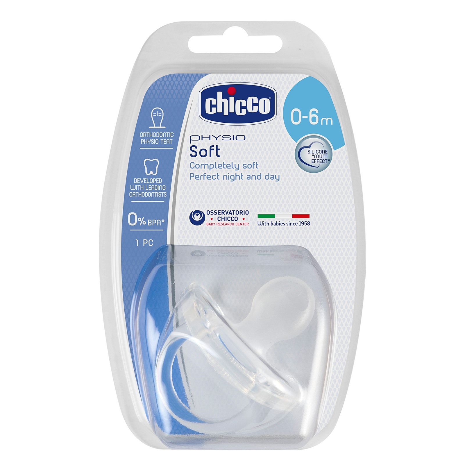 Chicco Physio Soft Full Silicon Baby Pacifier