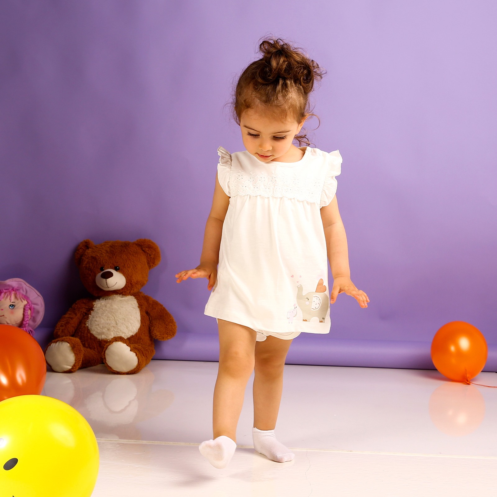 Fisher Price Mom and Me Baby Dress Bodysuit