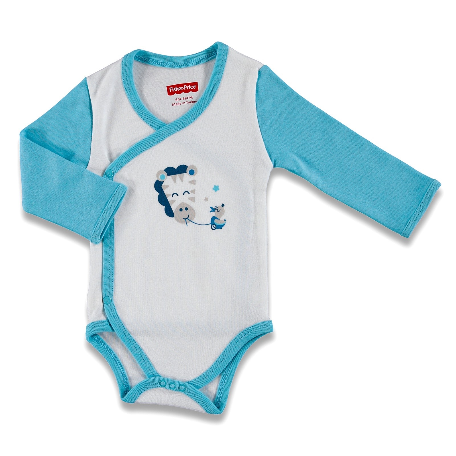 Fisher Price Play with Me Baby Long Sleeve Bodysuits