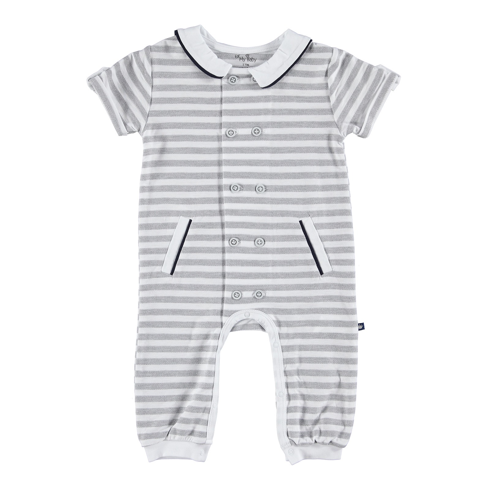 For My Baby Calimero Polo Neck Pocket Detailed