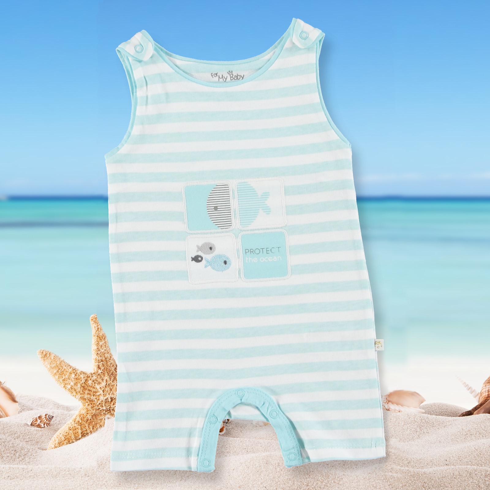 For My Baby Nemo Short Romper