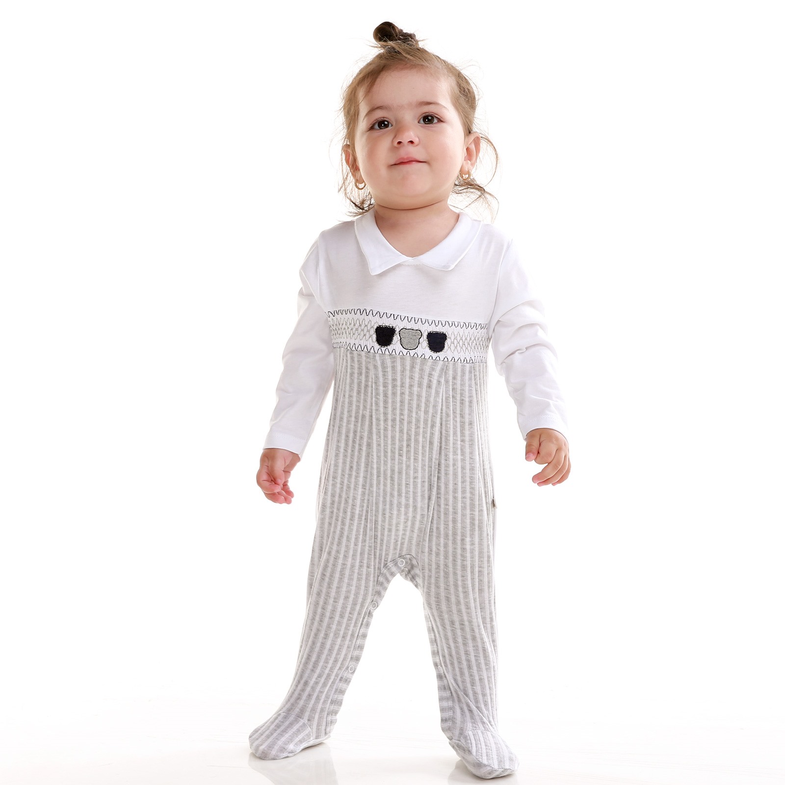 For My Baby Rhythm Boy Romper