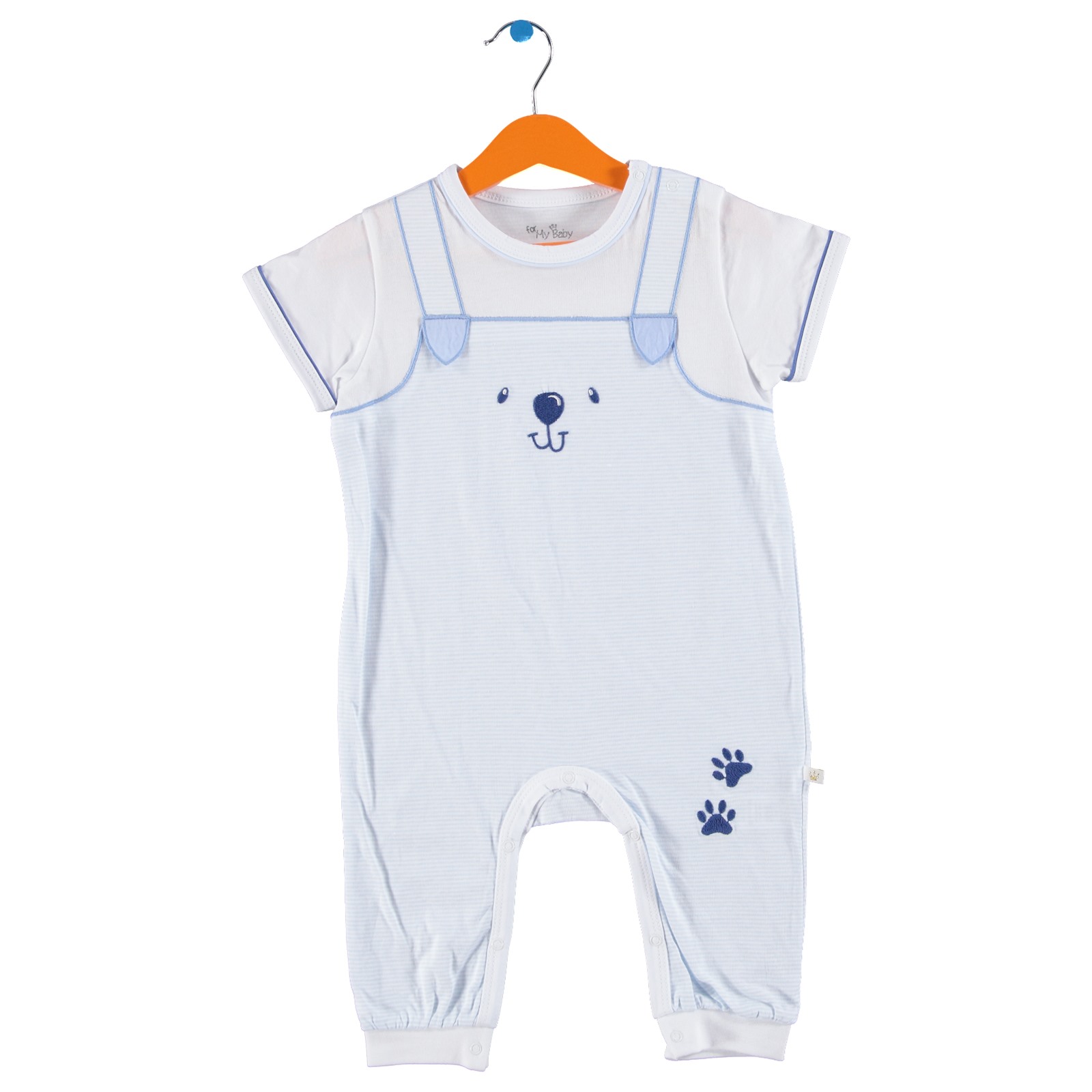 For My Baby Tomtom Polo Neck Short Romper
