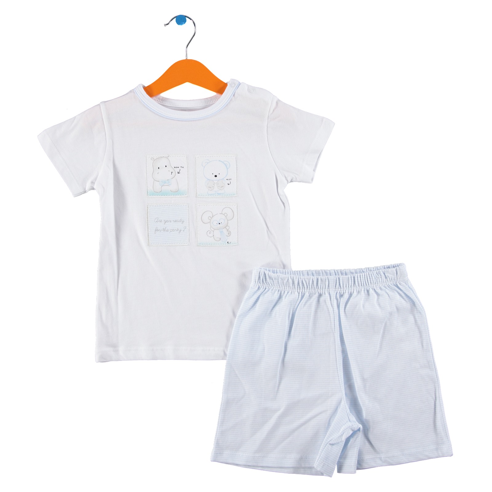 For My Baby Tomtom Tshirt Short Set
