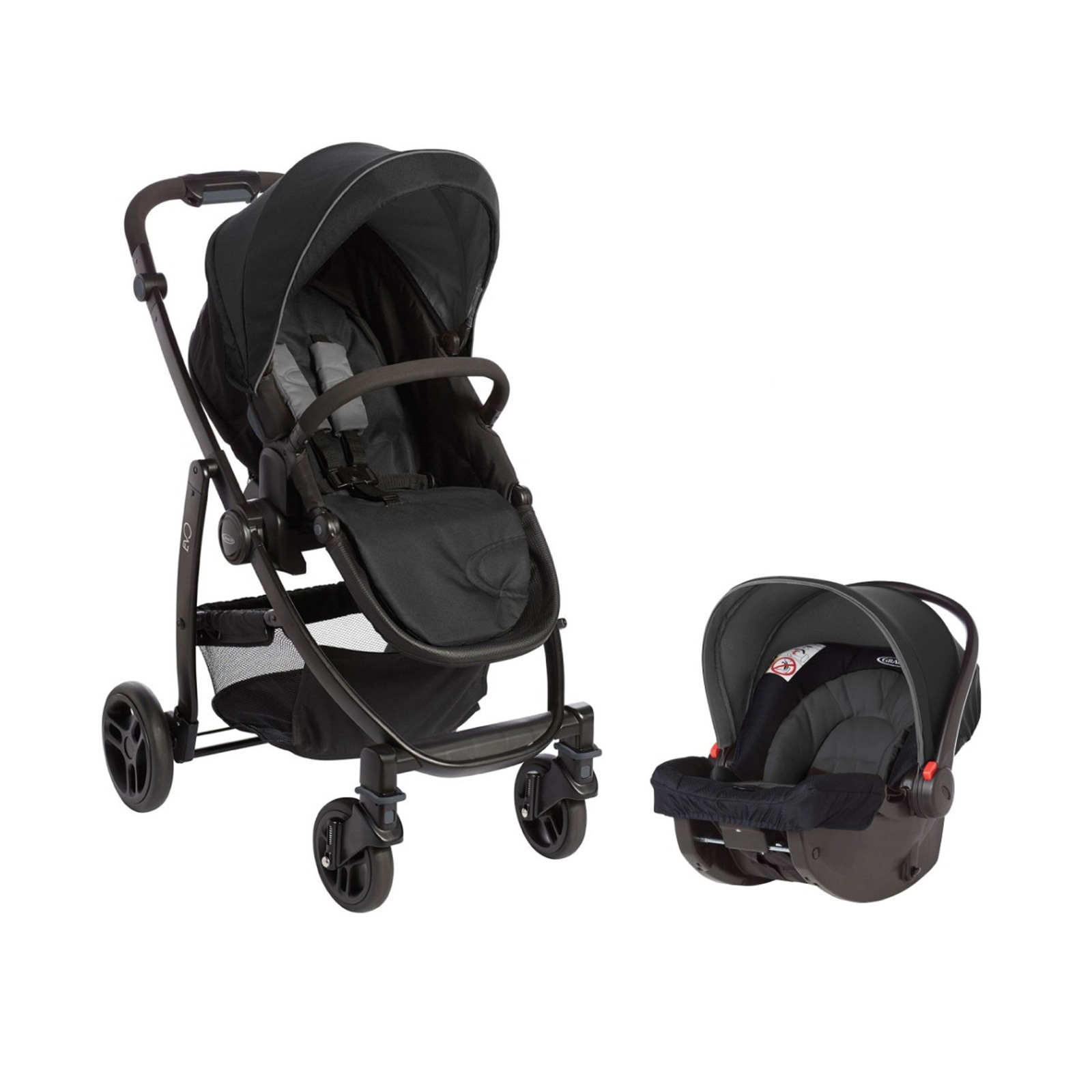 Graco Evo Travel System Baby Stroller