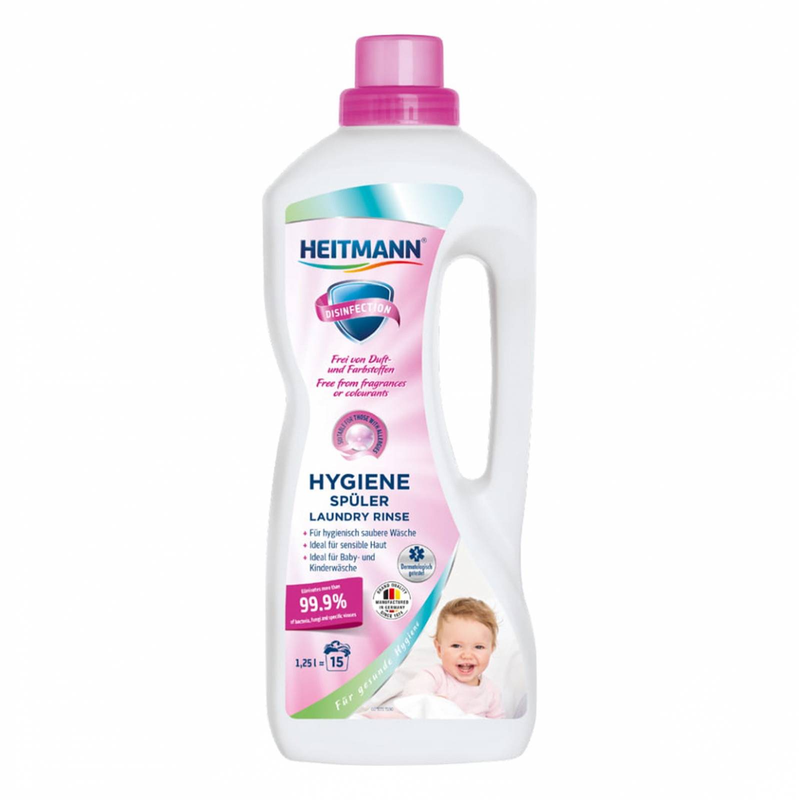 Heitmann Baby Child Laundry Disinfectant 1250 ml