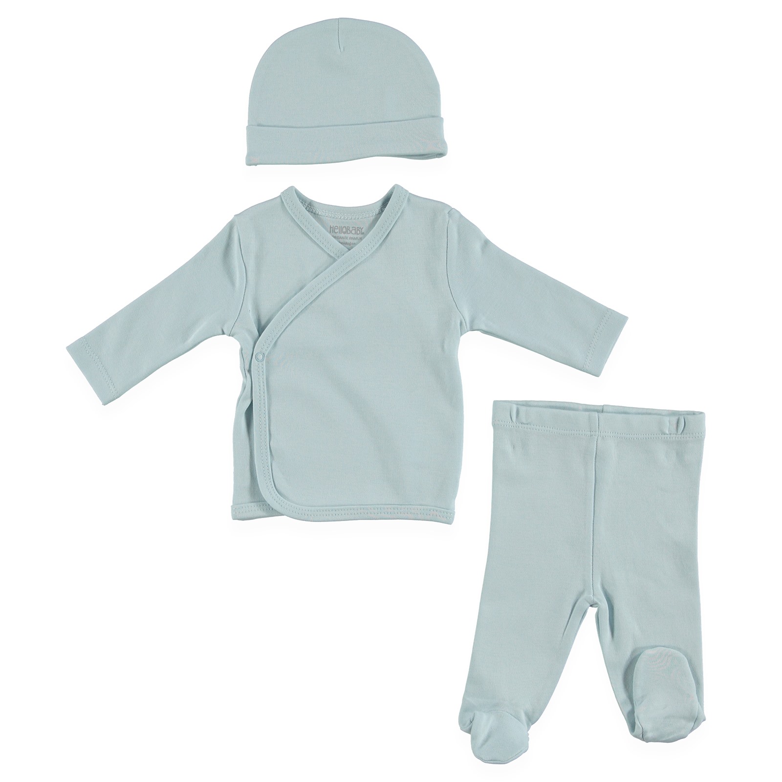 HelloBaby Baby Bodysuit Trousers Hat Set