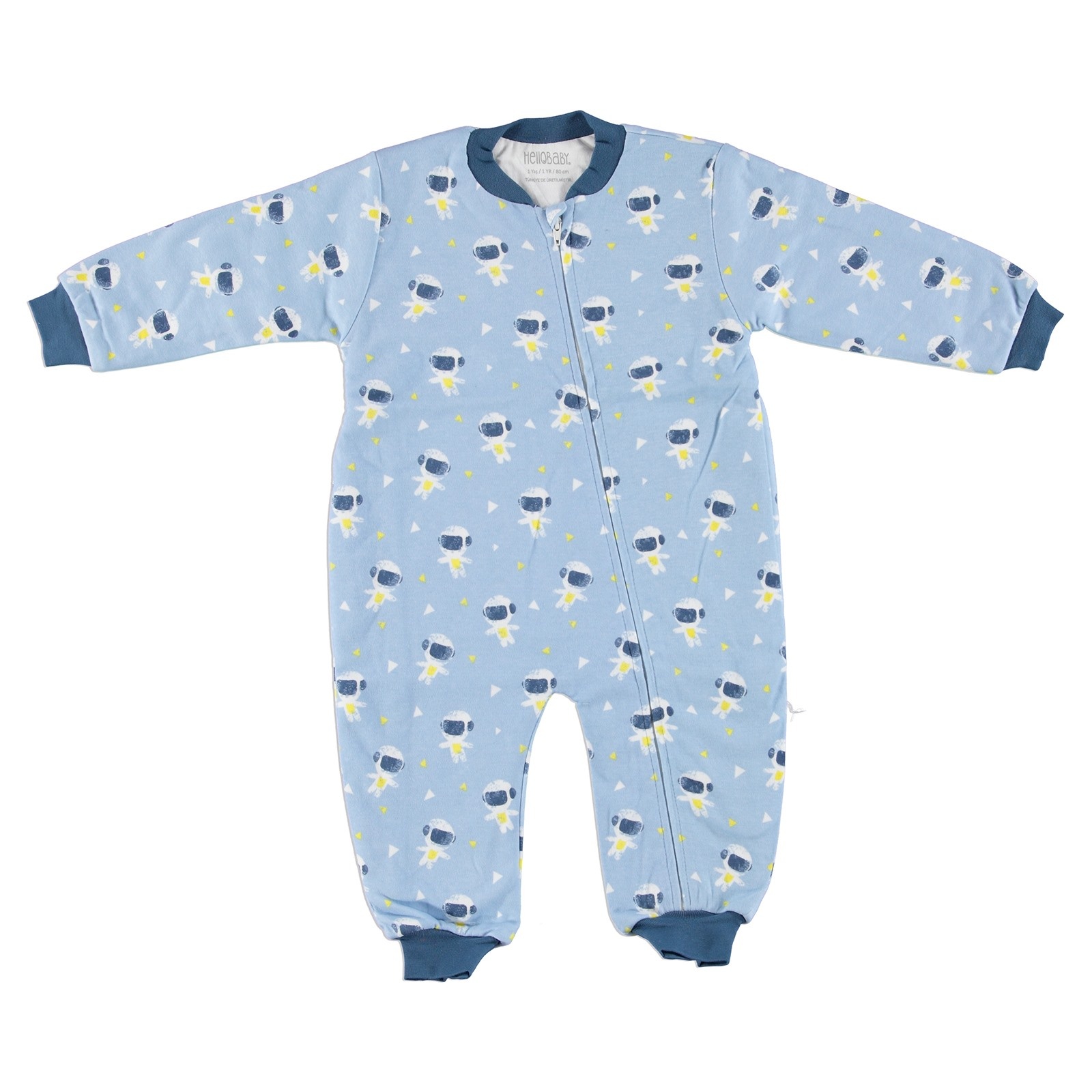 HelloBaby Baby Little Astronaut Printed Sleepsuit Romper