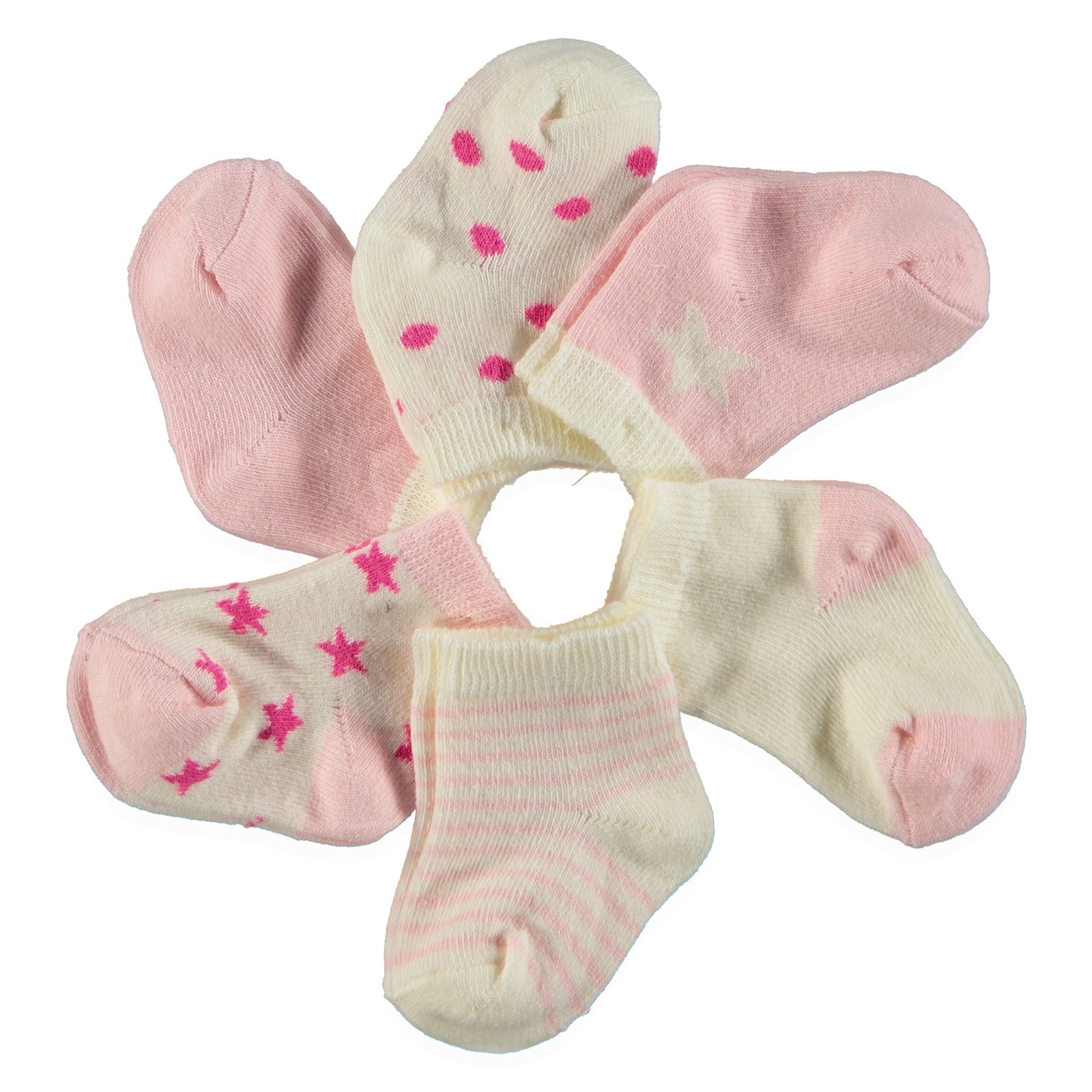 HelloBaby Baby Socks 6 Pack