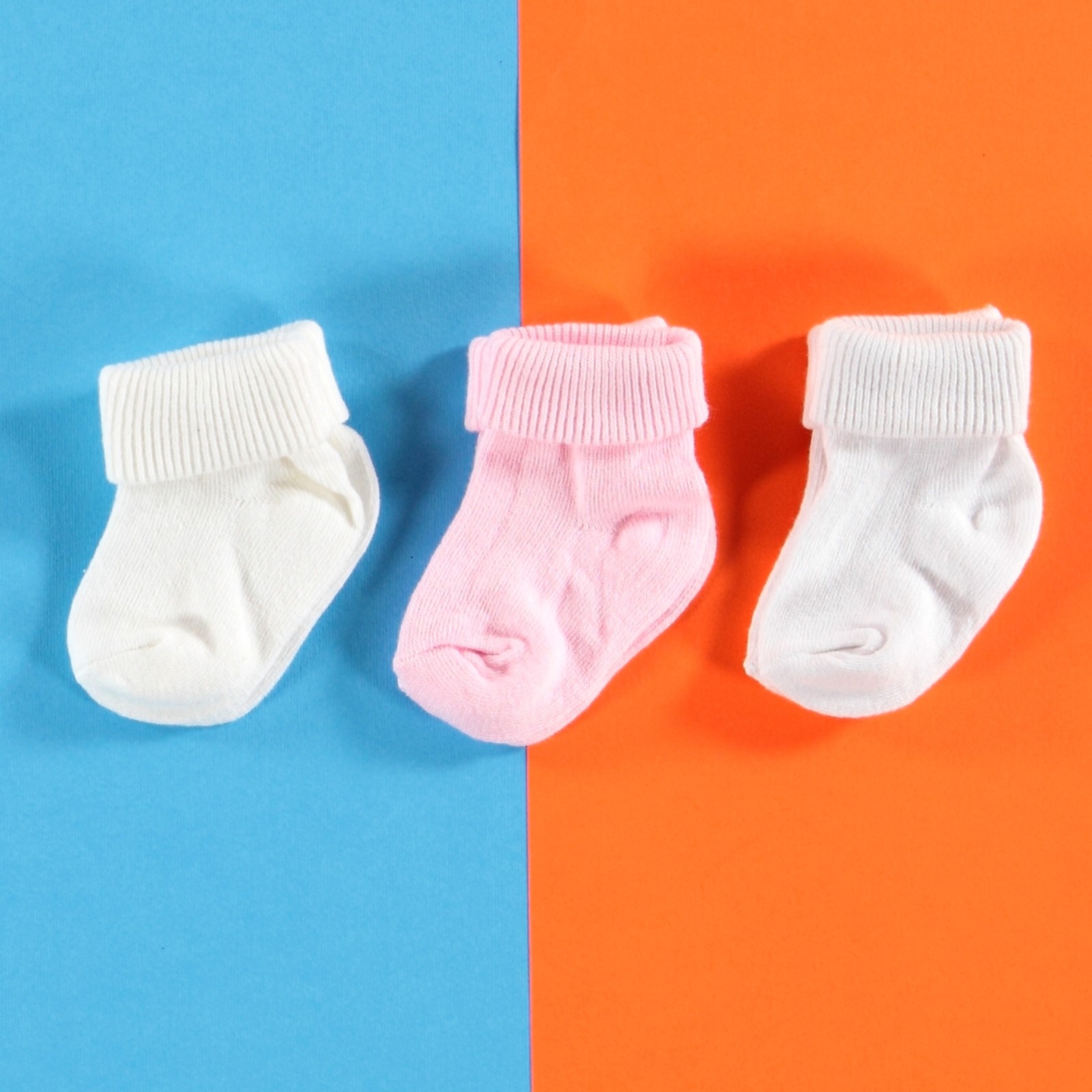 HelloBaby Baby Socks, Pink, 9 Months - 18 pcs