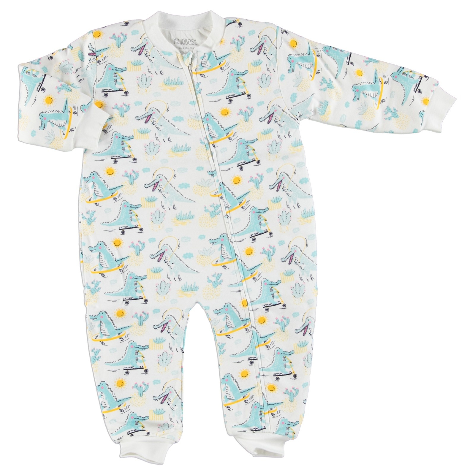 HelloBaby Crocodile Baby Sleepsuit Romper