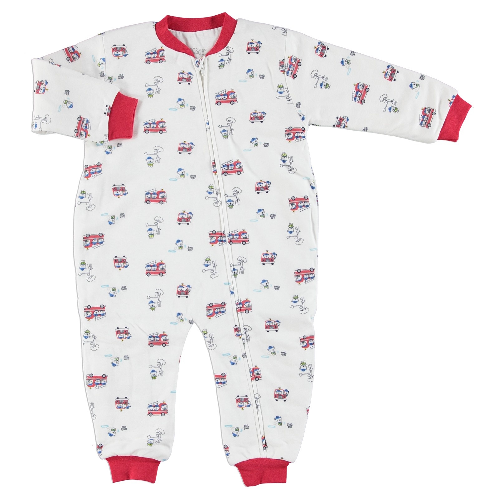 HelloBaby Firefighters Baby Sleepsuit Romper