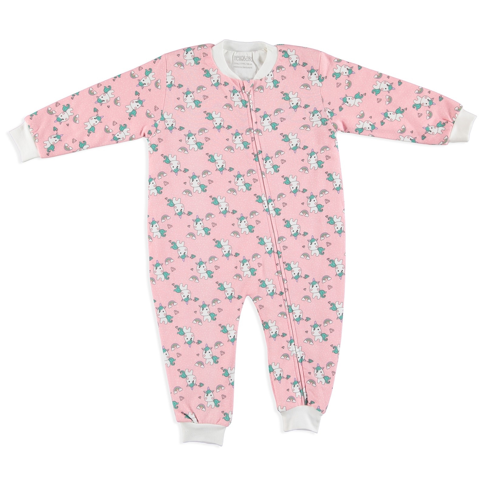 HelloBaby Little Unicorn Baby Sleepsuit Romper