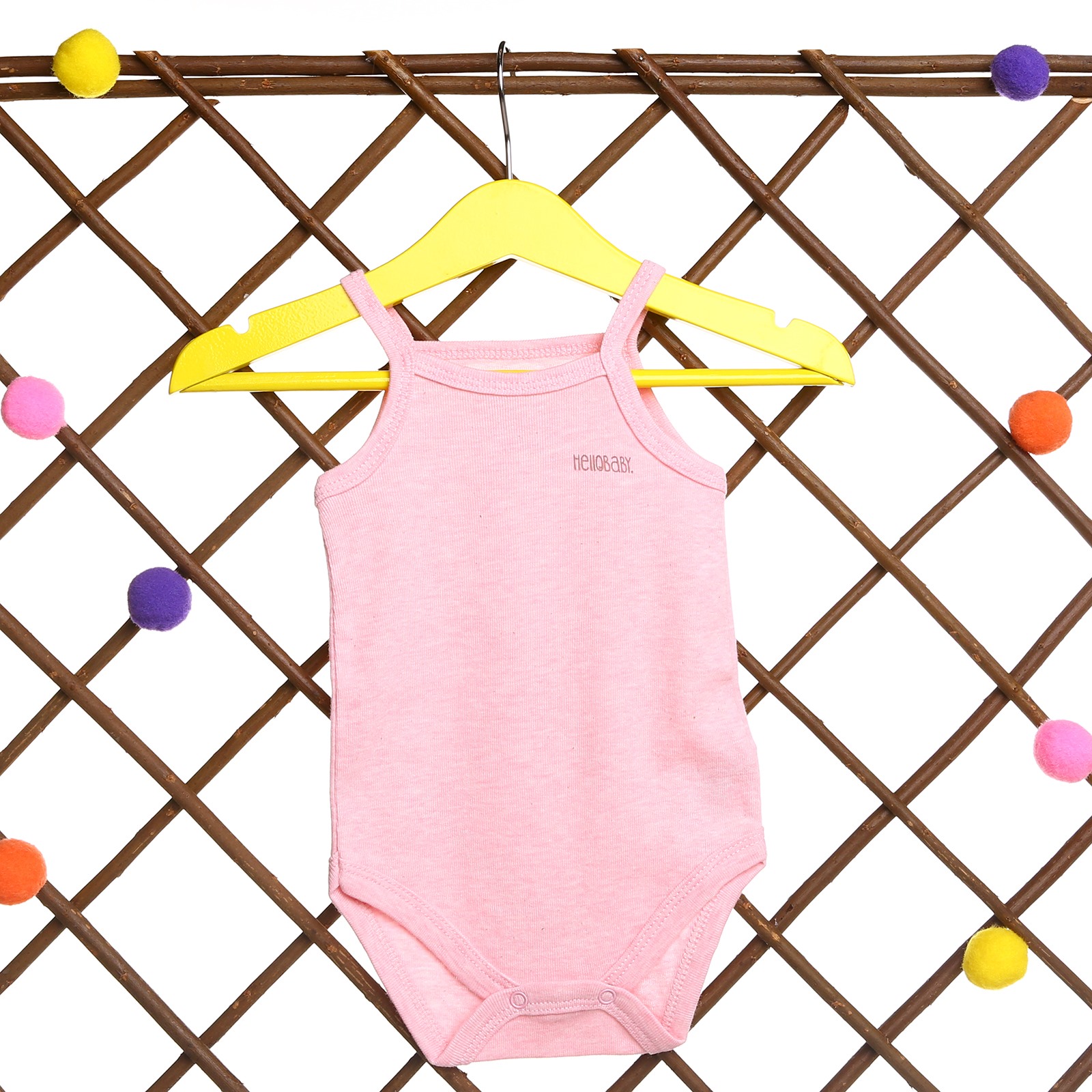 HelloBaby Logo Colored Athlete Bodysuit