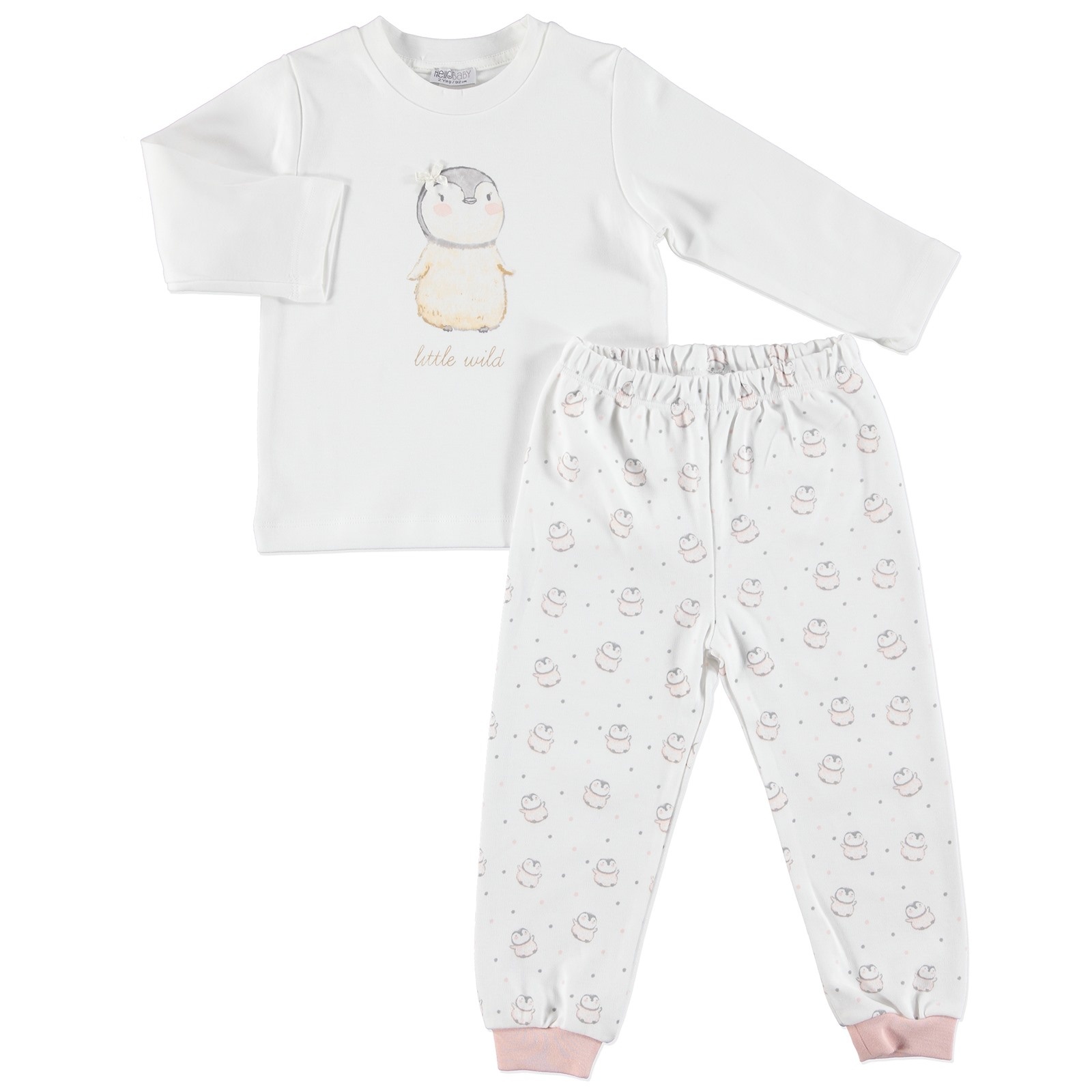 HelloBaby Penguin Theme Baby Pyjamas Set
