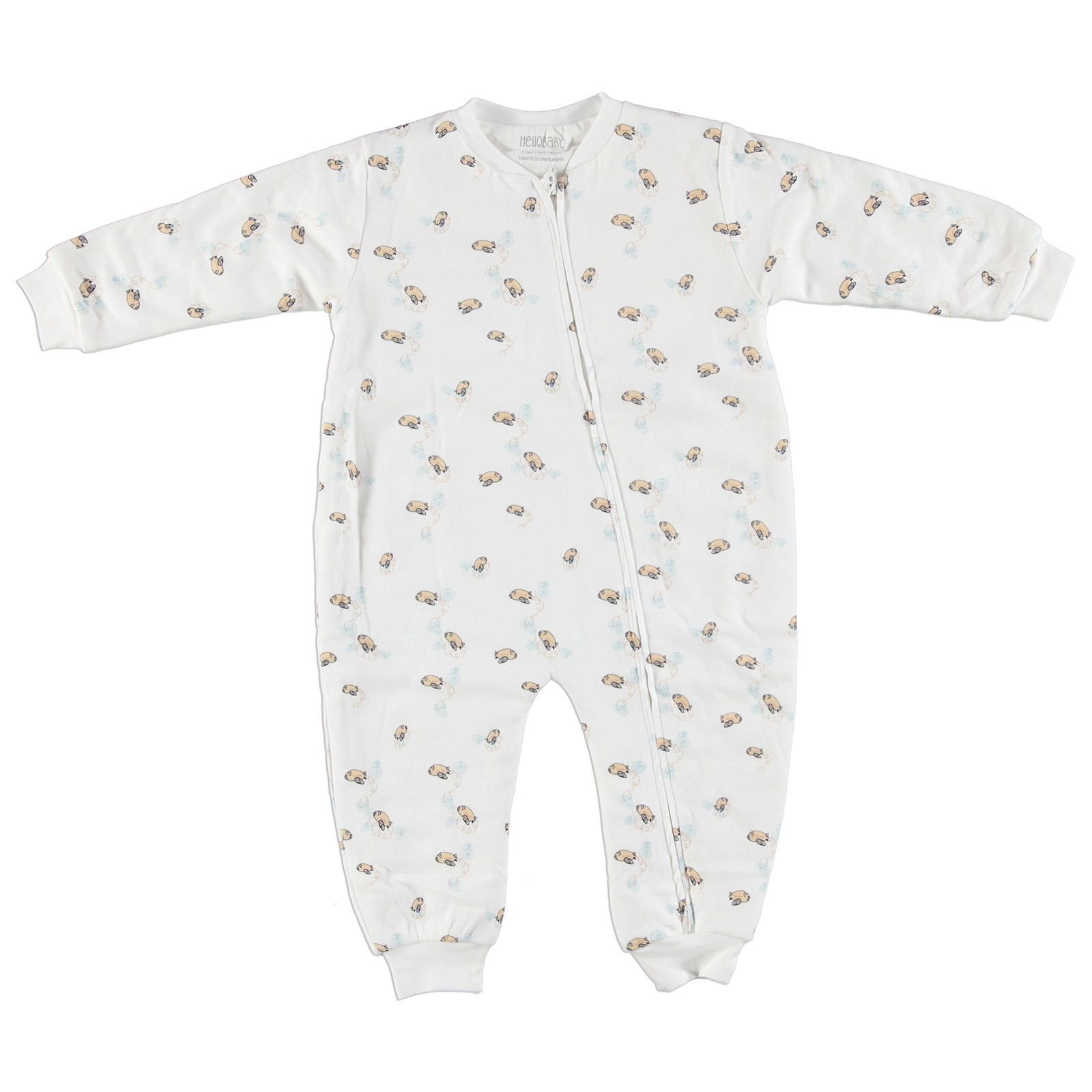 HelloBaby Plane Printed Baby Sleepsuit Romper
