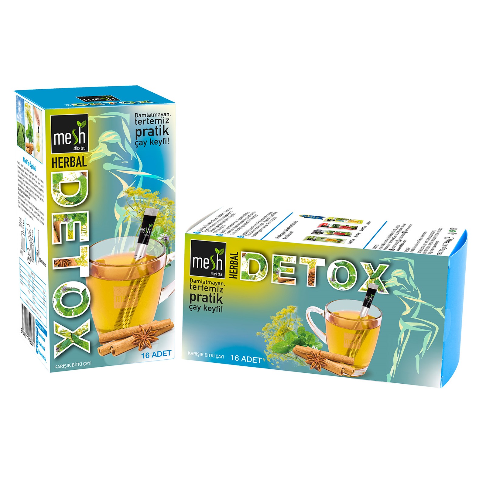 Mesh Stick Detox Tea 16 pcs