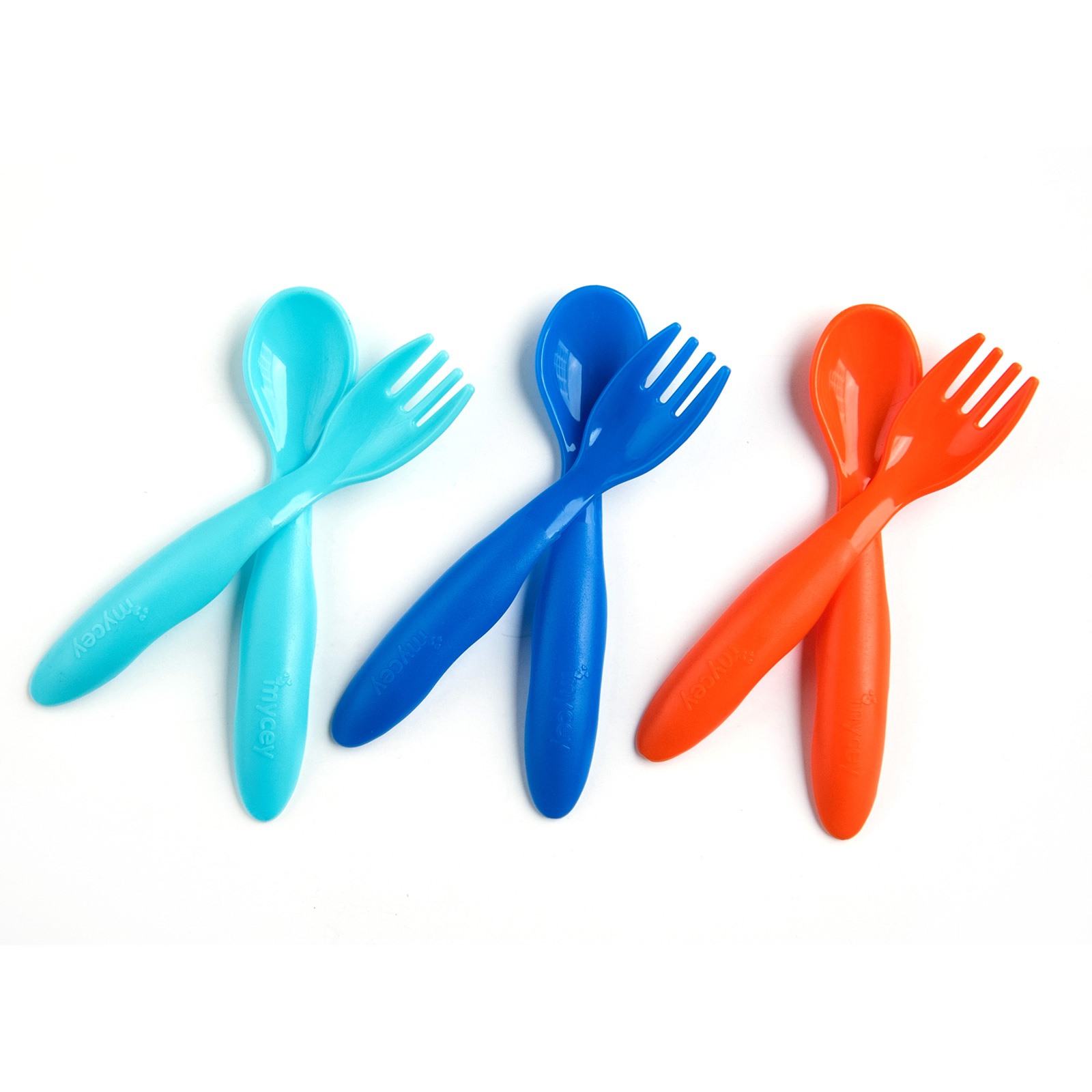 Mycey Baby Fork Spoon Set 6 pcs