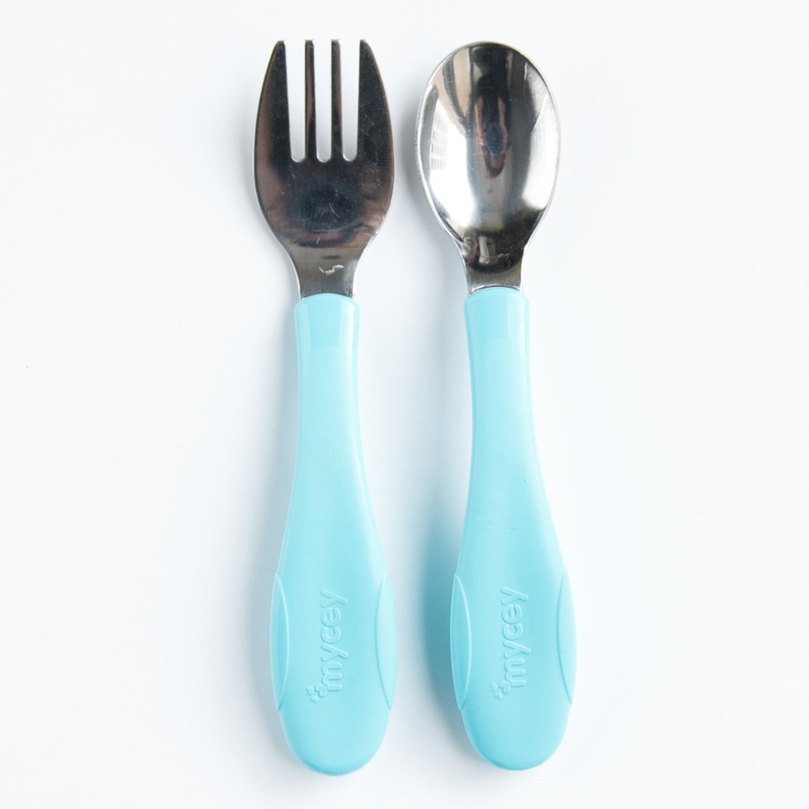 Mycey Baby Stainless Steel Fork Spoon Set