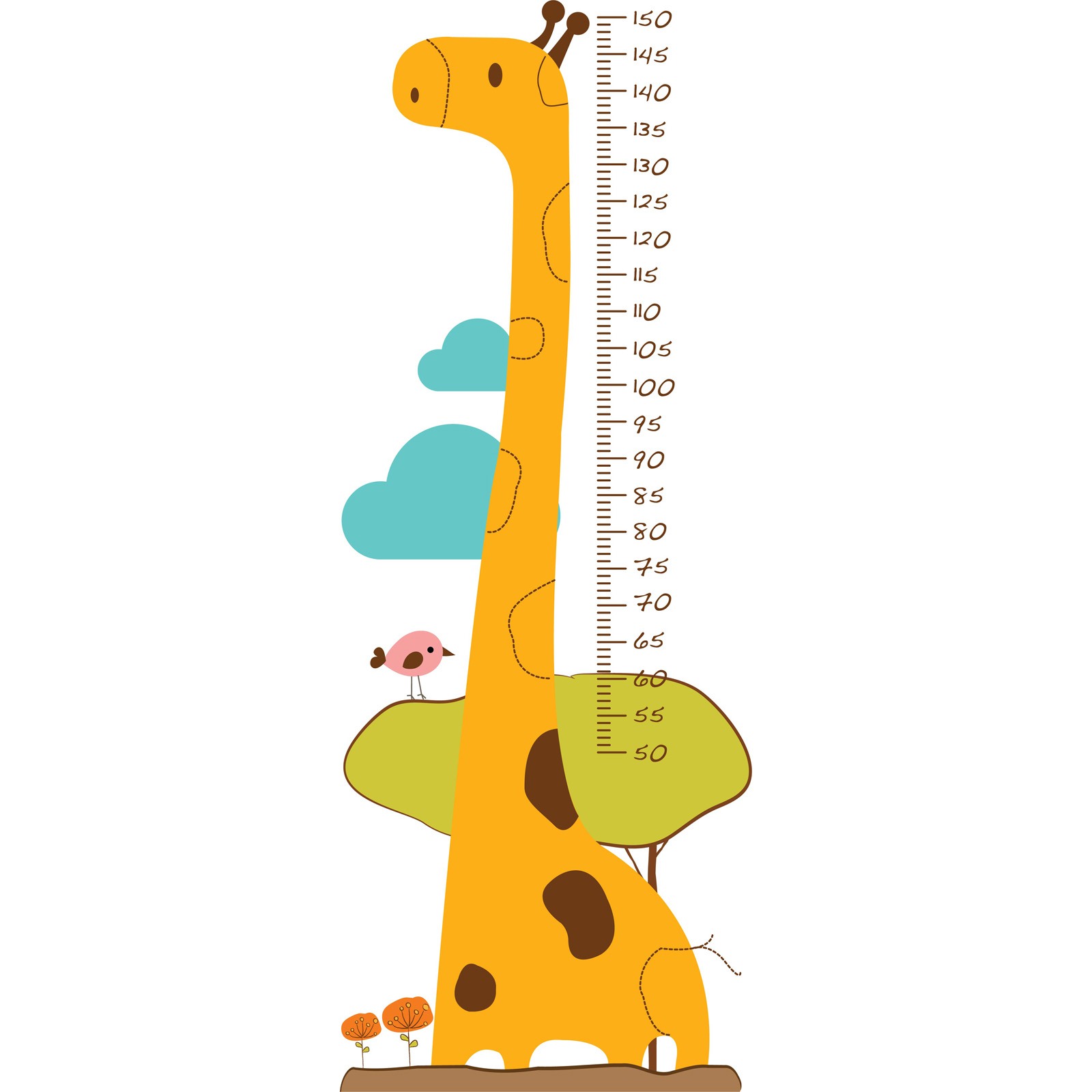 Mycey Baby Height Gauge Sticker