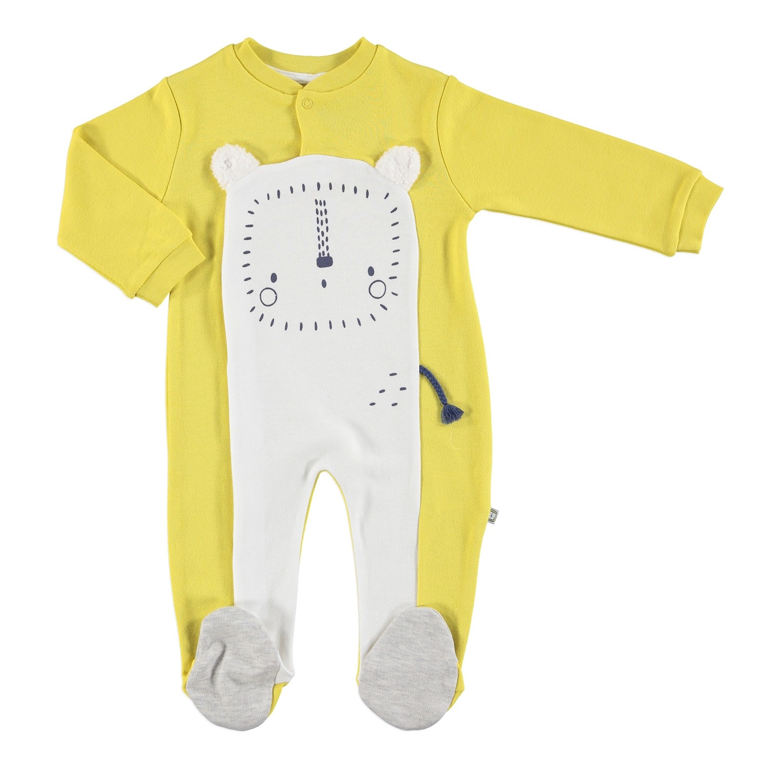 Mymio Lion Baby Footed Romper