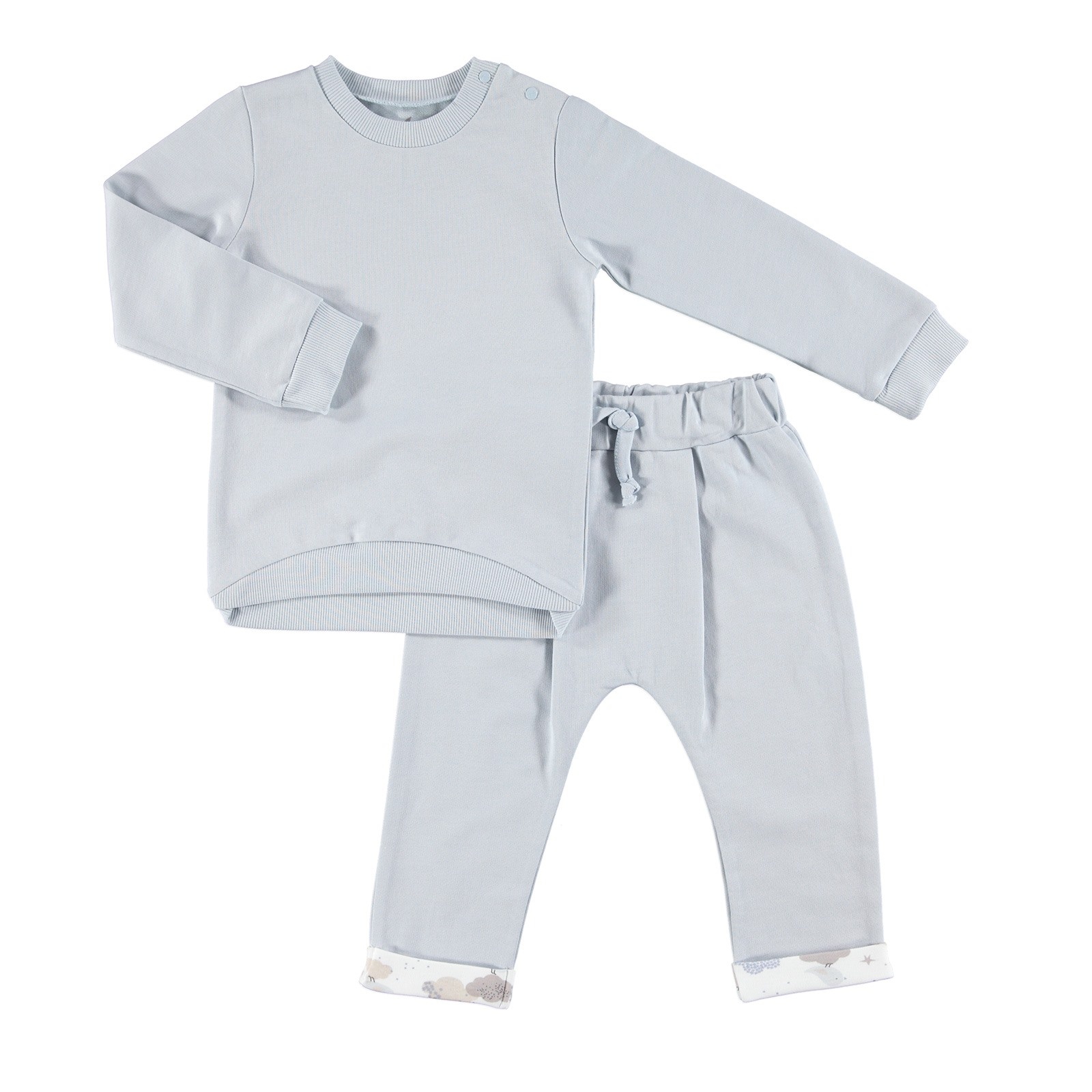 Newborn Fashion Club Fun Winter Baby Sweatshirt Set