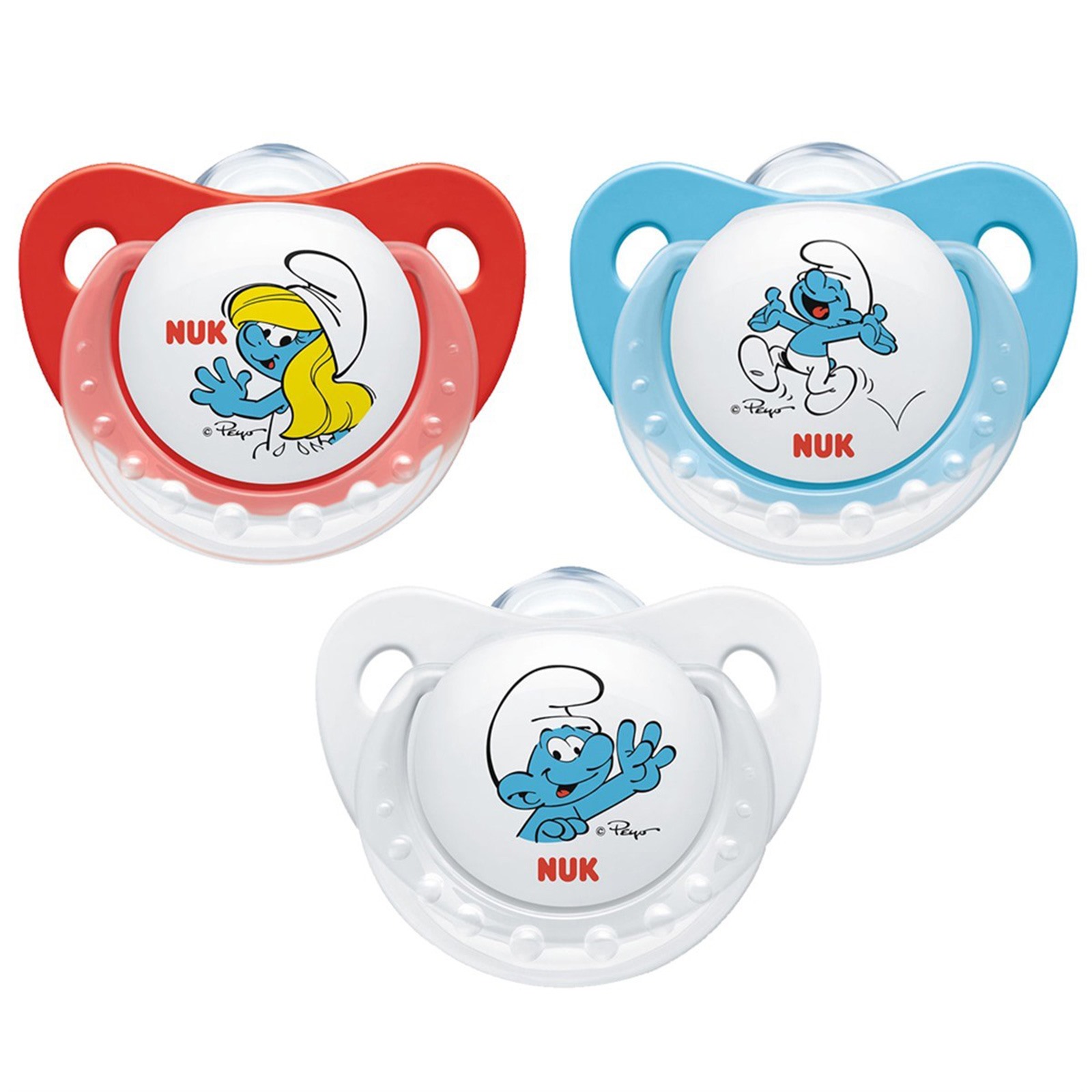 Nuk Trendline Smurfs Silicone Pacifier No: 1