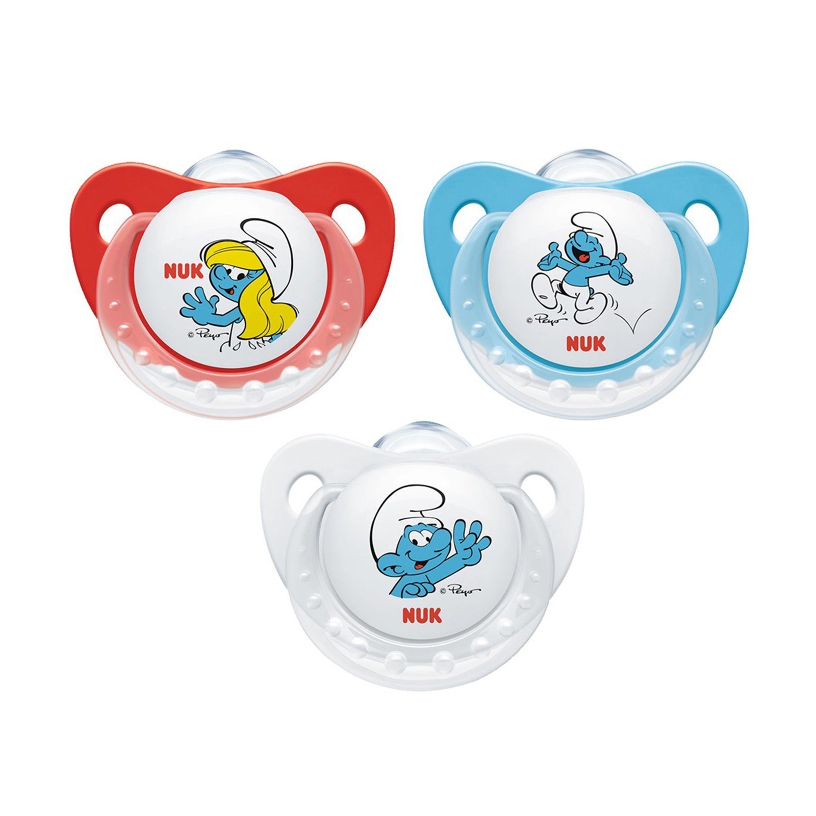 Nuk Trendline Smurfs Silicone Pacifier No: 2