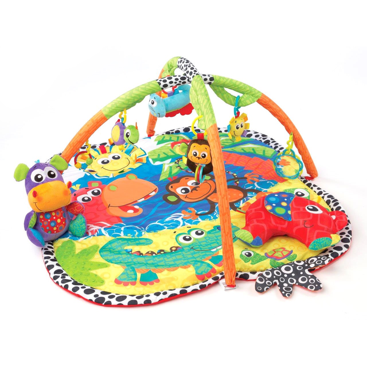 Playgro Musical Luminous Happy Forest Play Rug