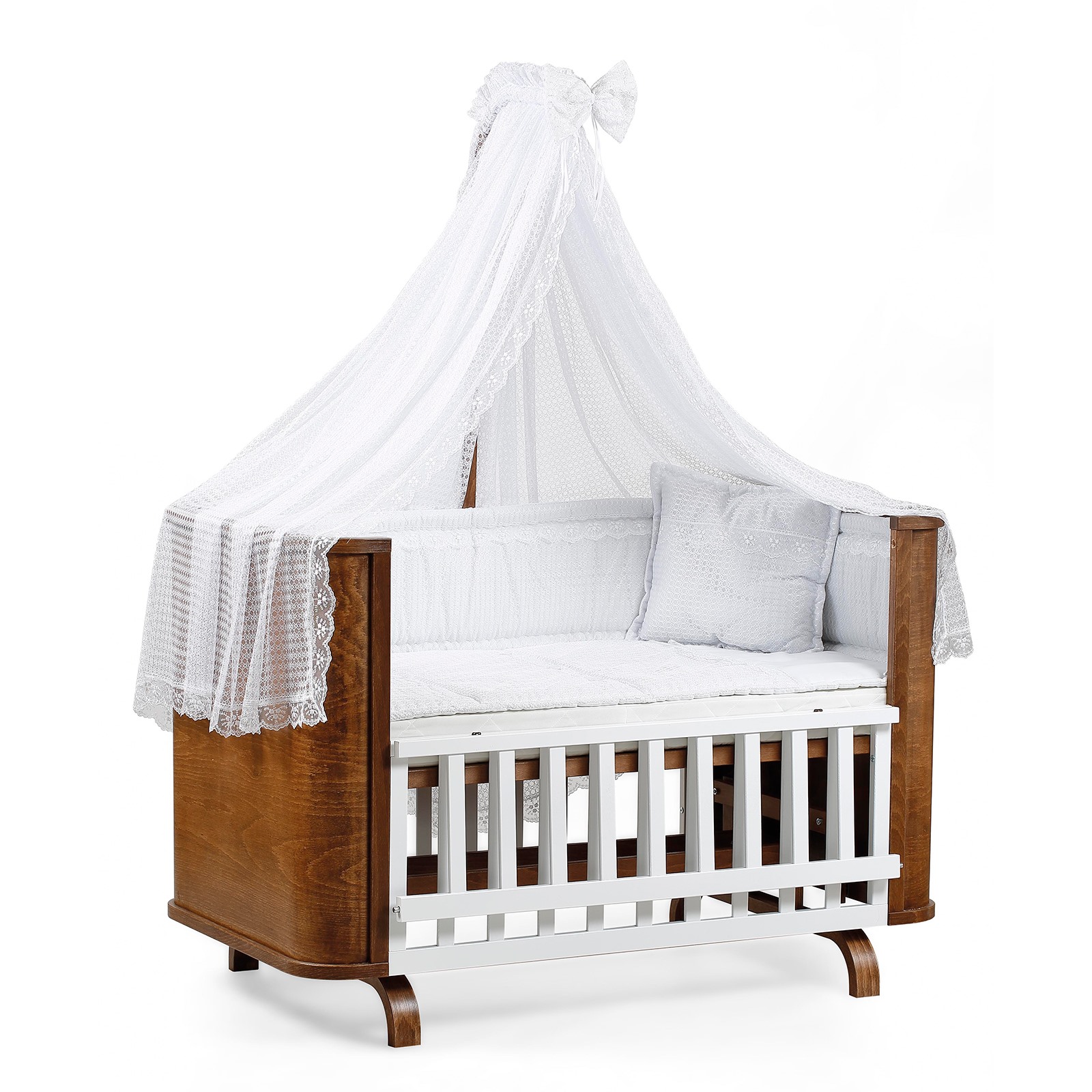 Tahterevalli Milan Wooden Baby Cradle