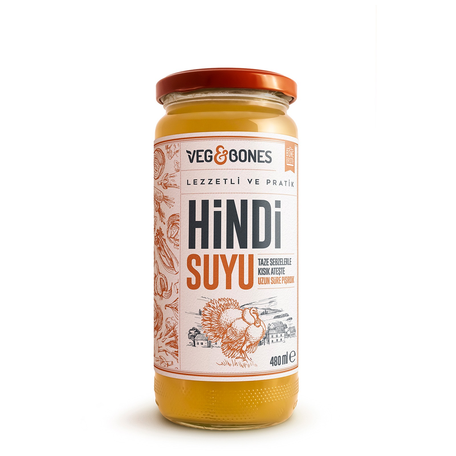Veg&Bones Turkey Juice 480 ml
