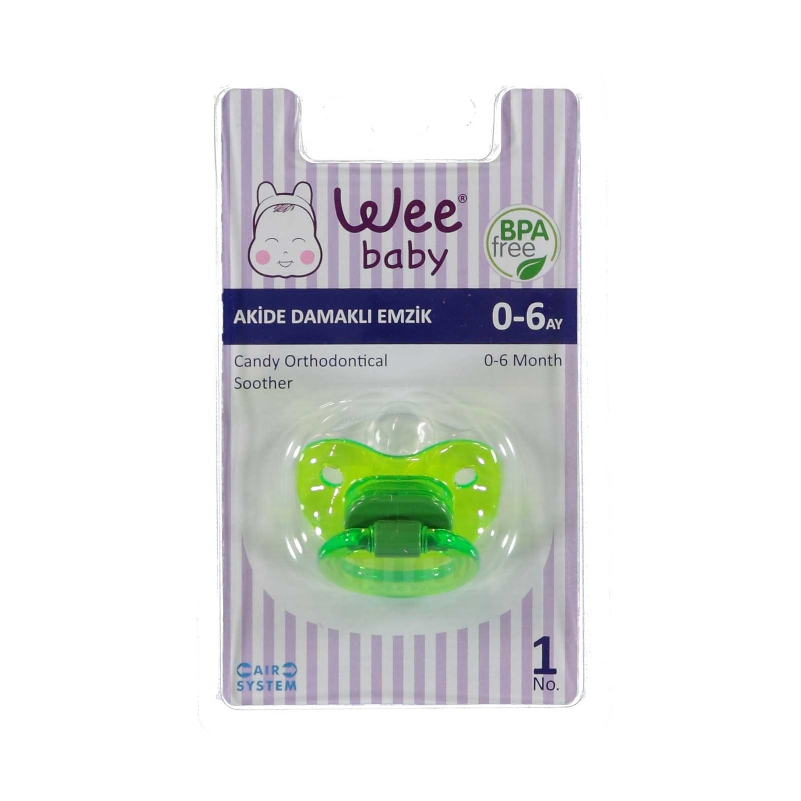 Wee Baby Candy Orthodontical Soother