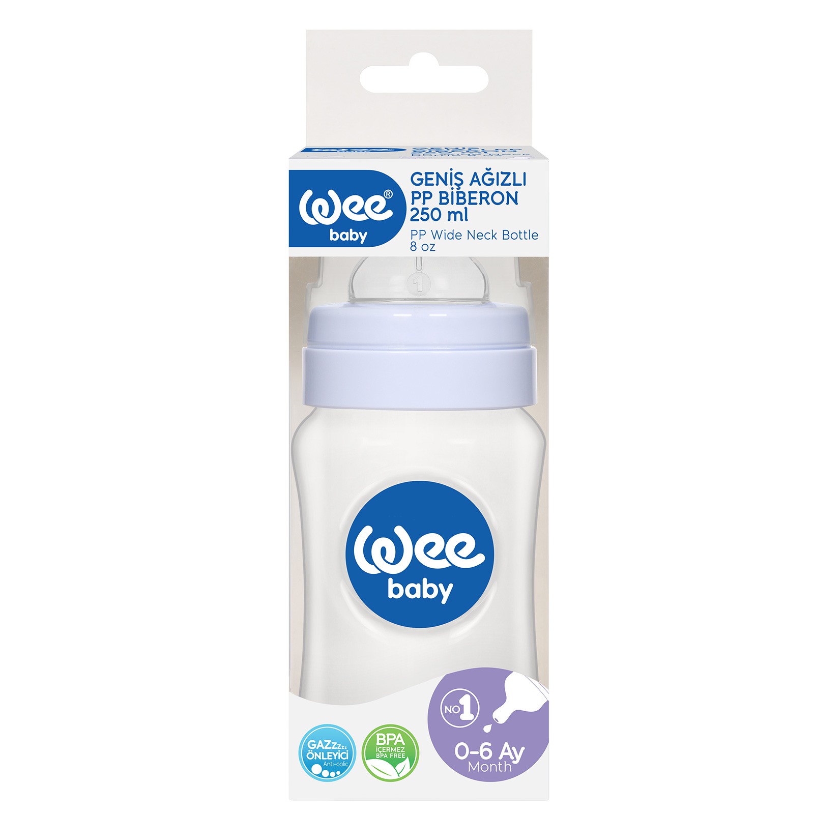 Wee Baby Wide Neck PP Bottle 250 ml